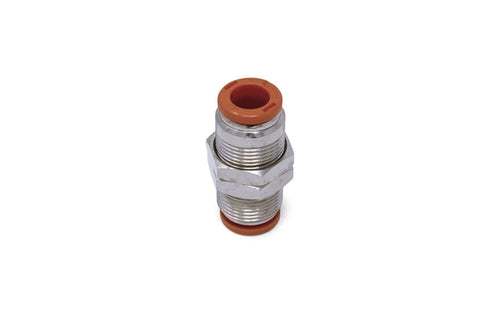 Metal Work Rl10 8 8Mm Union Bulkhead Push-In Brass Fitting (2L11004) General