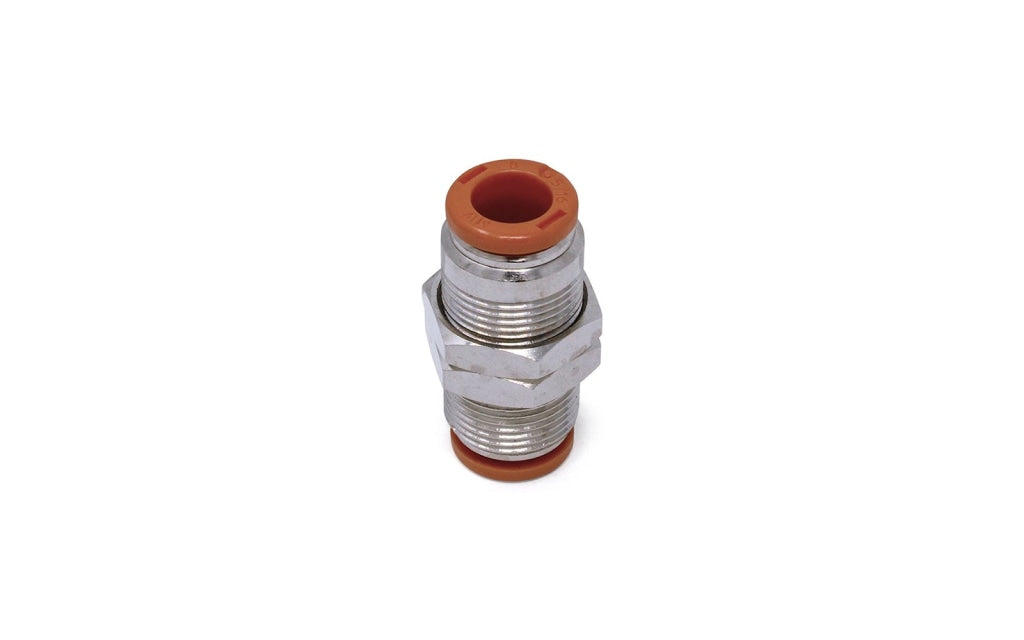 Metal Work Rl10 8 8Mm Union Bulkhead Push-In Brass Fitting (2L11004) General