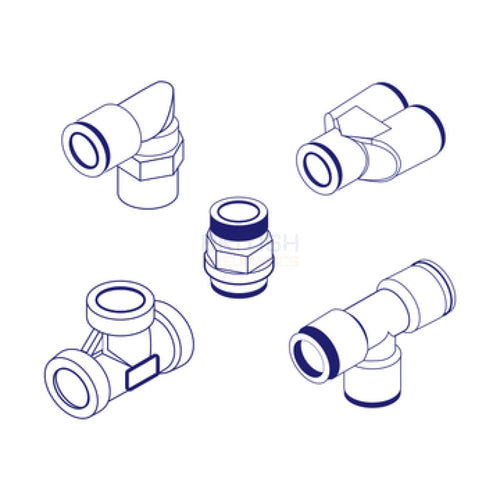 Metal Work VSR L 6-6-SIL Quick Exhaust Valve (9063116) - British Pneumatics (Online Wholesale)
