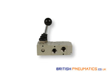 Load image into Gallery viewer, Metal Work 7020000100 NC Pneumatic Lever Valve 1/4&quot; 3/2