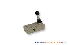 Load image into Gallery viewer, Metal Work Mav 33 LEB 00 (7020000200) Pneumatic Lever Valve 1/4&quot; 3/2