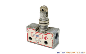 Mindman ACT-103 EPA-103 Roller Plunger Mechanical Valve - British Pneumatics