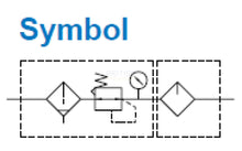 Load image into Gallery viewer, Mindman MACP300-10A Filter, Regulator, Lubricator (FRL) 3/8" - British Pneumatics