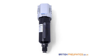 Mindman MAF300L-10A-D Air Filter Auto Drain 3/8" BSP - British Pneumatics