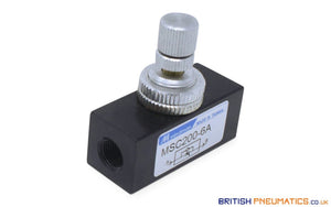 Mindman MSC-200-6A FC Flow Control Valve - British Pneumatics