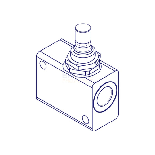 Mindman MSC-300-10A Flow Control Valve - British Pneumatics
