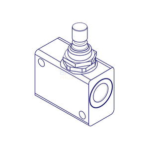 Mindman MSC-300-10A Flow Control Valve - British Pneumatics