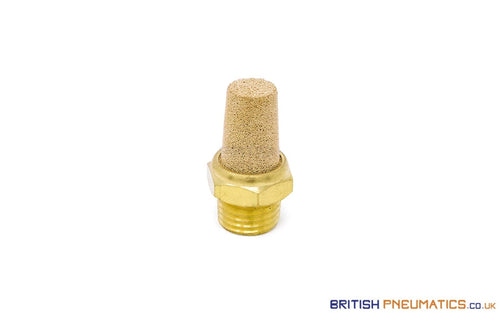 MINDMAN MSL-B-02 (SL-02) BRASS SILENCER - British Pneumatics