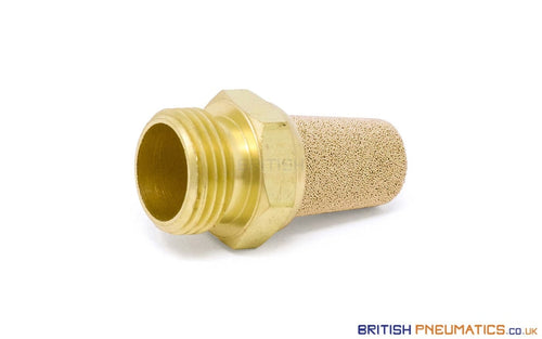 MINDMAN MSL-B-03 (SL-03) BRASS SILENCER - British Pneumatics