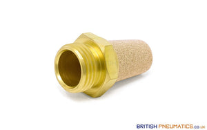 MINDMAN MSL-B-04 (SL-04) BRASS SILENCER - British Pneumatics