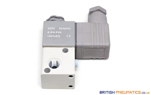 Mindman MVDC-220-3E1 DC24V (3V1) Solenoid Valve 3/2 1/8