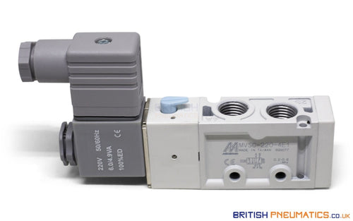 Mindman MVSC-220-4E1 (AC110v/AC220v/DC24v) Solenoid Valve 5/2 1/4