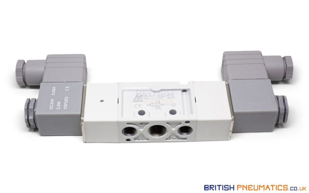 Mindman MVSC-220-4E2 DC24V Solenoid Valve 5/2 1/4