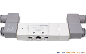 Mindman MVSC-220-4E2R DC24V Solenoid Valve 5/3 1/4" BSP - British Pneumatics