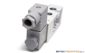 Mindman MVSC-260-4E1 AC220V Solenoid Valve 5/2 1/4" BSP - British Pneumatics