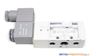 Mindman MVSC-260-4E1 AC220V Solenoid Valve 5/2 1/4" BSP - British Pneumatics