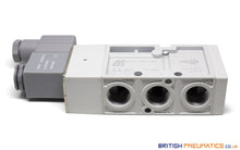Load image into Gallery viewer, Mindman MVSC-300-4E1 Solenoid Valve (AC110v/AC220v/DC24v) 5/2, 3/8&quot; - British Pneumatics