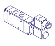 Load image into Gallery viewer, Mindman MVSC-460-4E1 DC24V Solenoid Valve 5/2 1/2&quot; BSP - British Pneumatics