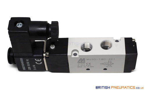 Mindman MVSD-180-4E1 AC220V Solenoid Valve 5/2 1/8