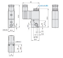 Load image into Gallery viewer, Mindman MVDC-220-2E1 AC220V Solenoid Valve 2/2 1/8&quot;
