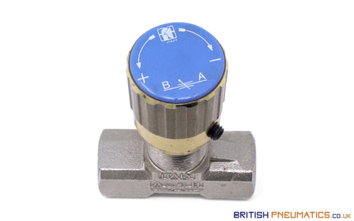 Tognella 1251/2-01-18 | 2-Way Hydraulic Flow Regulator 1/8