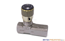 Load image into Gallery viewer, Tognella 1251/5-01-12 | 1-Way Hydraulic Flow Regulator 1/2&quot; (Max 210 bar) - British Pneumatics (Online Wholesale)