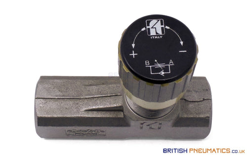Tognella 1251/5-01-12 | 1-Way Hydraulic Flow Regulator 1/2