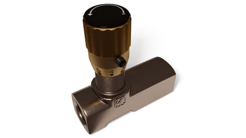 Tognella 1253/5-01-18 | 1-Way Hydraulic Flow Regulator 1/8