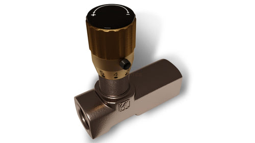 Tognella 257/5-12 | 1-Way Hydraulic Flow Regulator 1/2
