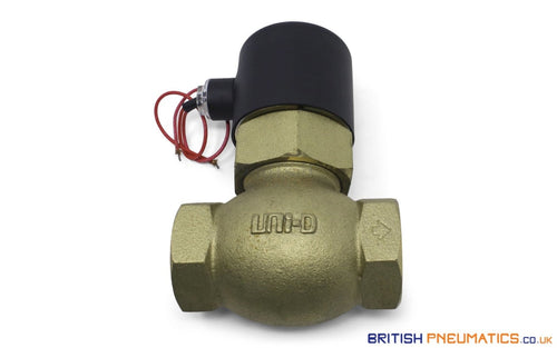 Uni-D US-25 AC220V Solenoid Valve for Water and Steam 1