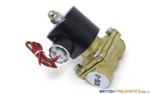 Uni-D UW-15 AC110V Solenoid Valve for Water & Steam 1/2" - British Pneumatics (Online Wholesale)
