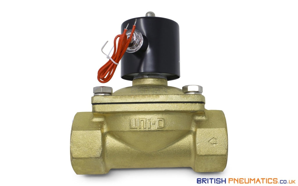Uni-D UW-50 AC220V Solenoid Valve for Water and Steam (2