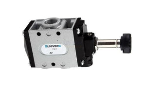 Univer AF-2520 Poppet Valve, 3/8", Normally Closed - British Pneumatics (Online Wholesale)