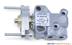 Univer AI-9400M Minature Button Mechanical Valve (for Panel Mounting) - British Pneumatics (Online Wholesale)
