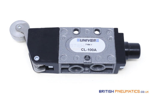 Univer CL-100A Roller Lever Spool Valve - British Pneumatics (Online Wholesale)
