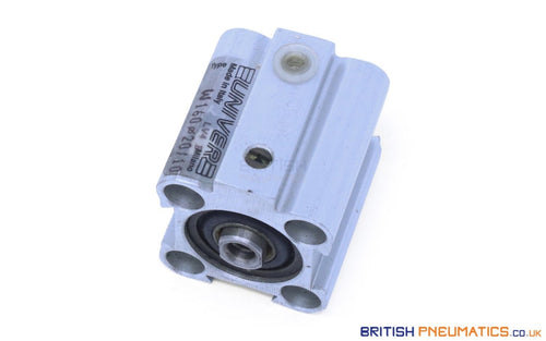Univer W160020010 Pneumatic Compact Cylinder (Bore 20, Stroke 10) - British Pneumatics (Online Wholesale)