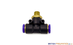 Watson Branch Tee 12Mm To 1/4 Pneumatic Fitting (Ctb-12-02) General