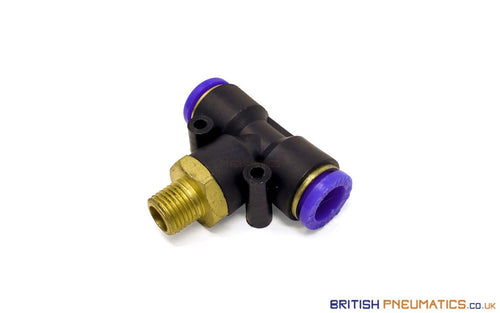 Watson Branch Tee 12Mm To 1/4 Pneumatic Fitting (Ctb-12-02) General