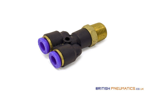 Watson Branch Y 6Mm To 1/4 Pneumatic Fitting (Ctx-6-02) General