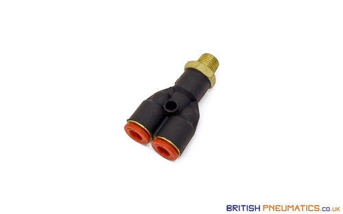 Watson Branch Y 6Mm To 1/8 Pneumatic Fitting (Ctx-6-01) General