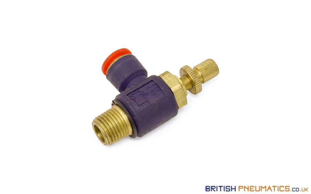Watson Flow Control Elbow Pneumatic Fitting 8Mm To 1/4 (Ctf-8-02) General