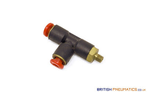 Watson Run Tee 4Mm To M5 Pneumatic Fitting (Ctd-4-M5) General