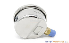 Load image into Gallery viewer, Watson Stainless Steel 150PSI Vacuum Pressure Gauge (Bottom Entry) 1/4&quot; BSPT - British Pneumatics (Online Wholesale)
