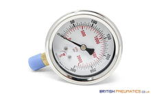 Load image into Gallery viewer, Watson Stainless Steel 300Psi Pressure Gauge (Bottom Entry) 1/4 BSPT General