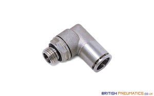 10Mm To 1/4 Swivel Elbow Push-In Fitting (Nickel Plated Brass) General