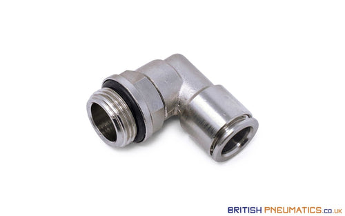 10Mm To 3/8 Bsp Swivel Elbow Push-In Fitting (Nickel Plated Brass) General
