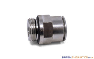 1/2 To 14Mm Push-In Fitting (Nickel Plated Brass) General