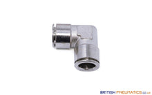 Load image into Gallery viewer, 12Mm To Elbow Union Push-In Fitting (Nickel Plated Brass) General