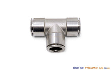 Load image into Gallery viewer, 12Mm Union Tee Push-In Fitting (Nickel Plated Brass) General