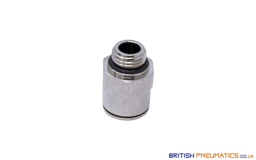 1/4 Bsp To 12Mm Male Stud Push-In Fitting (Nickel Plated Brass) General